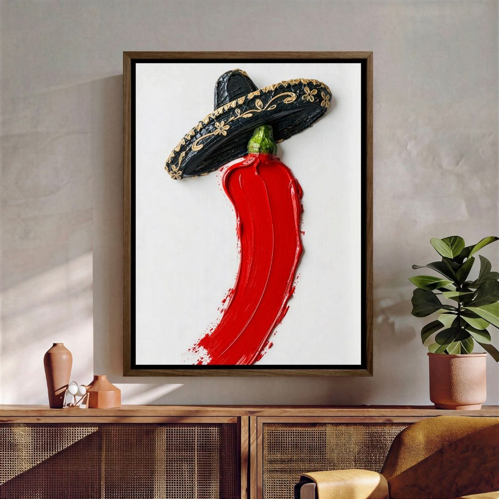 Chilli Mariachi Painting Style