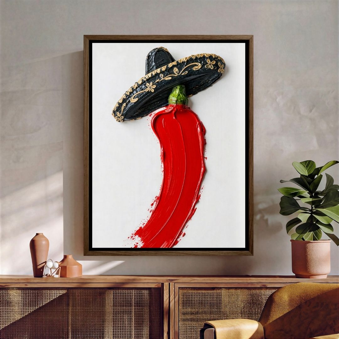 Chilli Mariachi Painting Style
