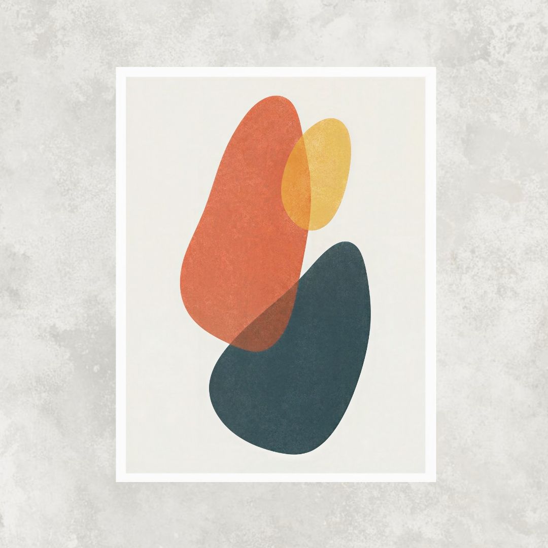Abstract Soft Shapes No10