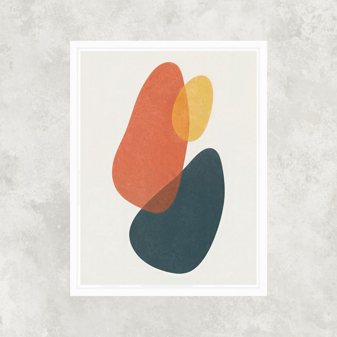 Abstract Soft Shapes No10