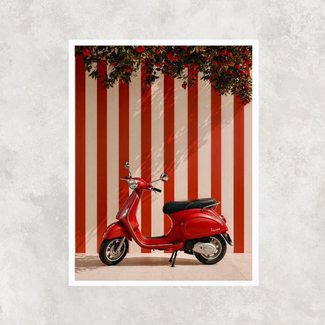 Italian Vespa Scooter
