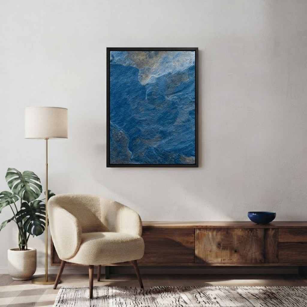 Sophisticated Blue Stone