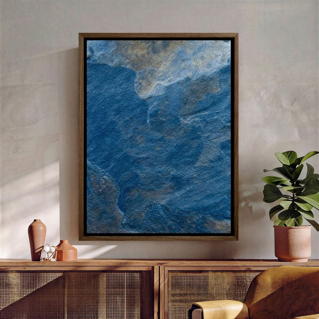 Sophisticated Blue Stone
