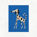 Dalmatian in Blue