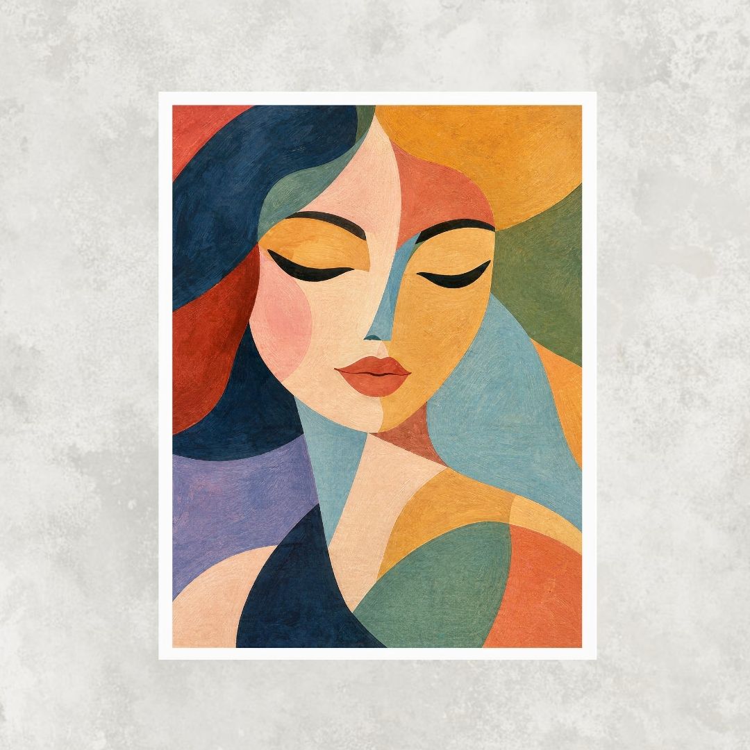 Colourful Woman