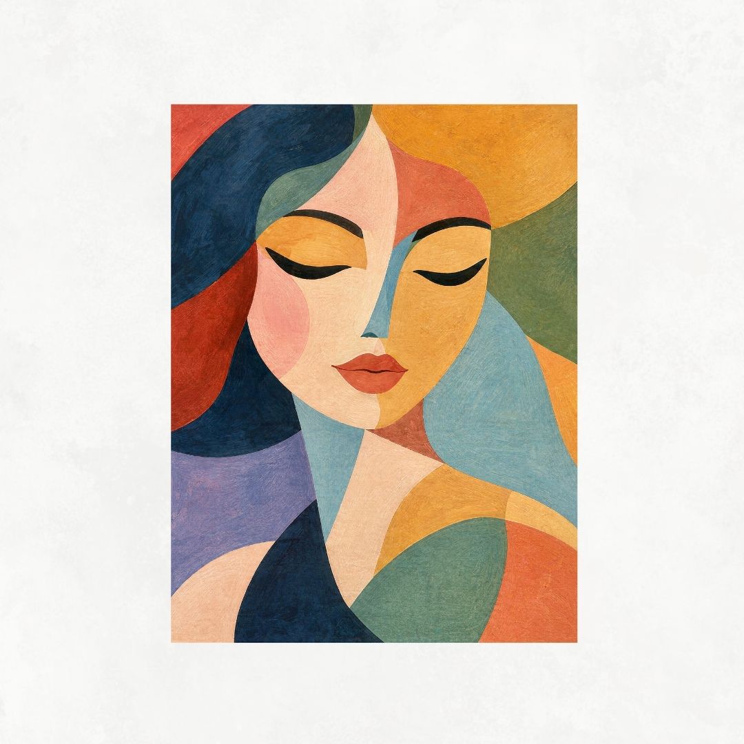 Colourful Woman