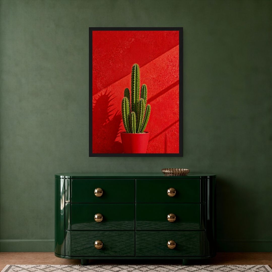 Cactus in Red