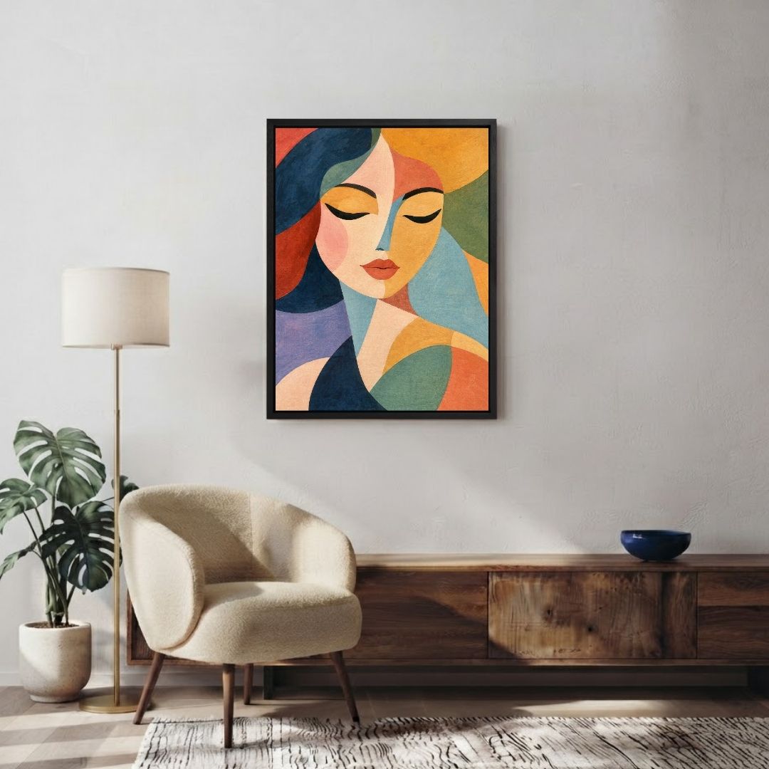 Colourful Woman