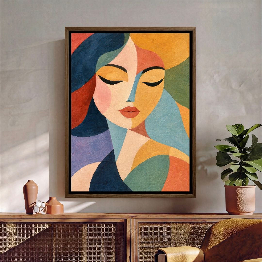 Colourful Woman