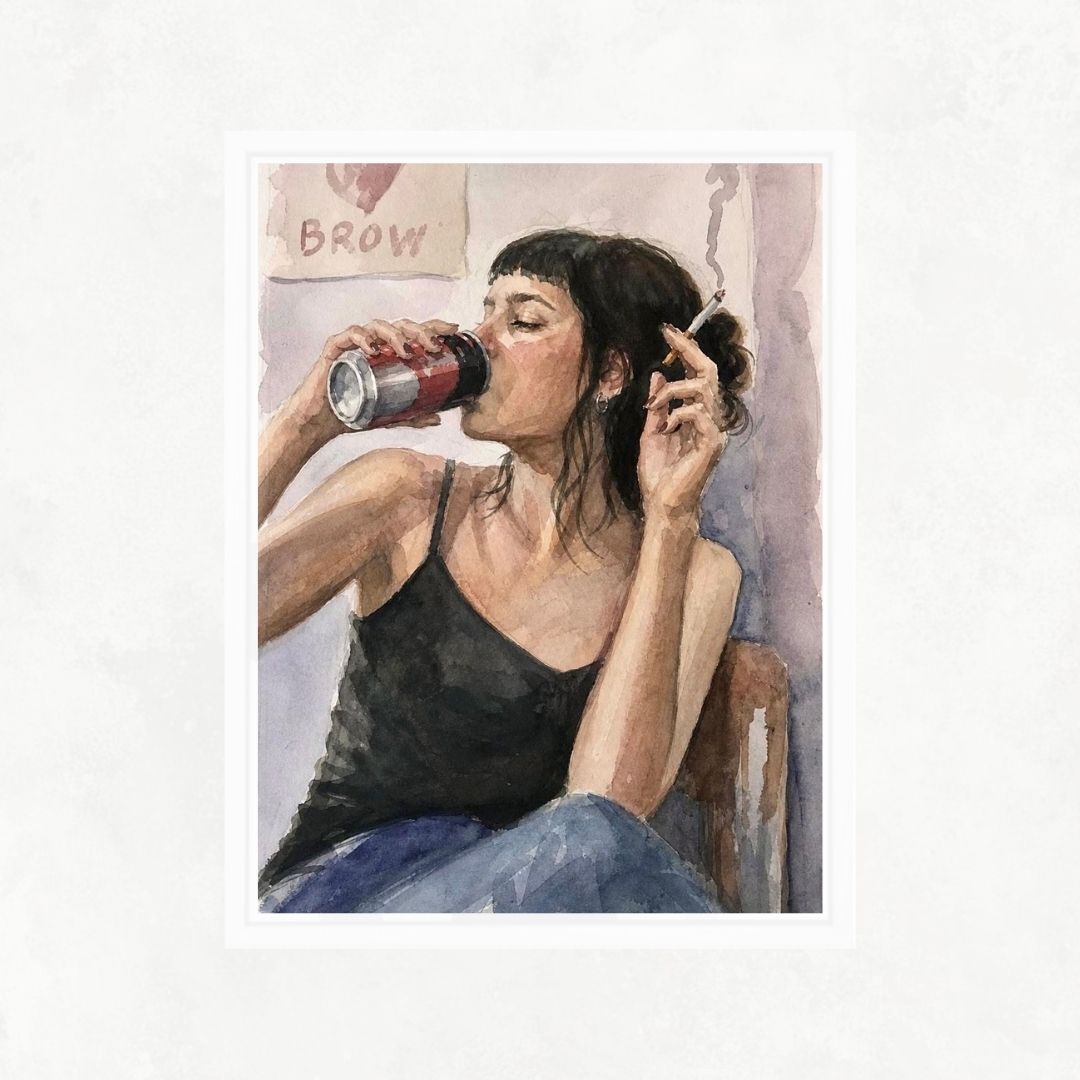 Girl Relaxing
