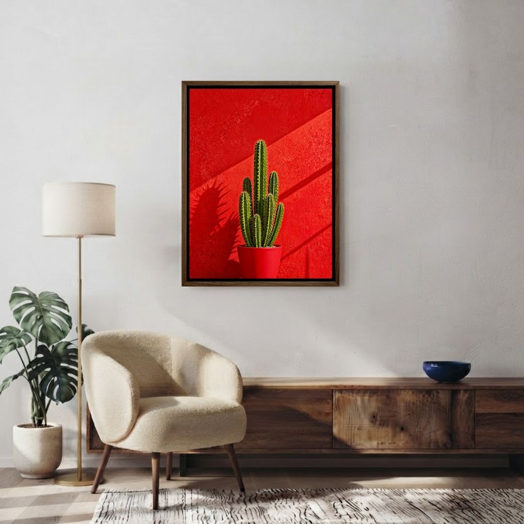 Cactus in Red