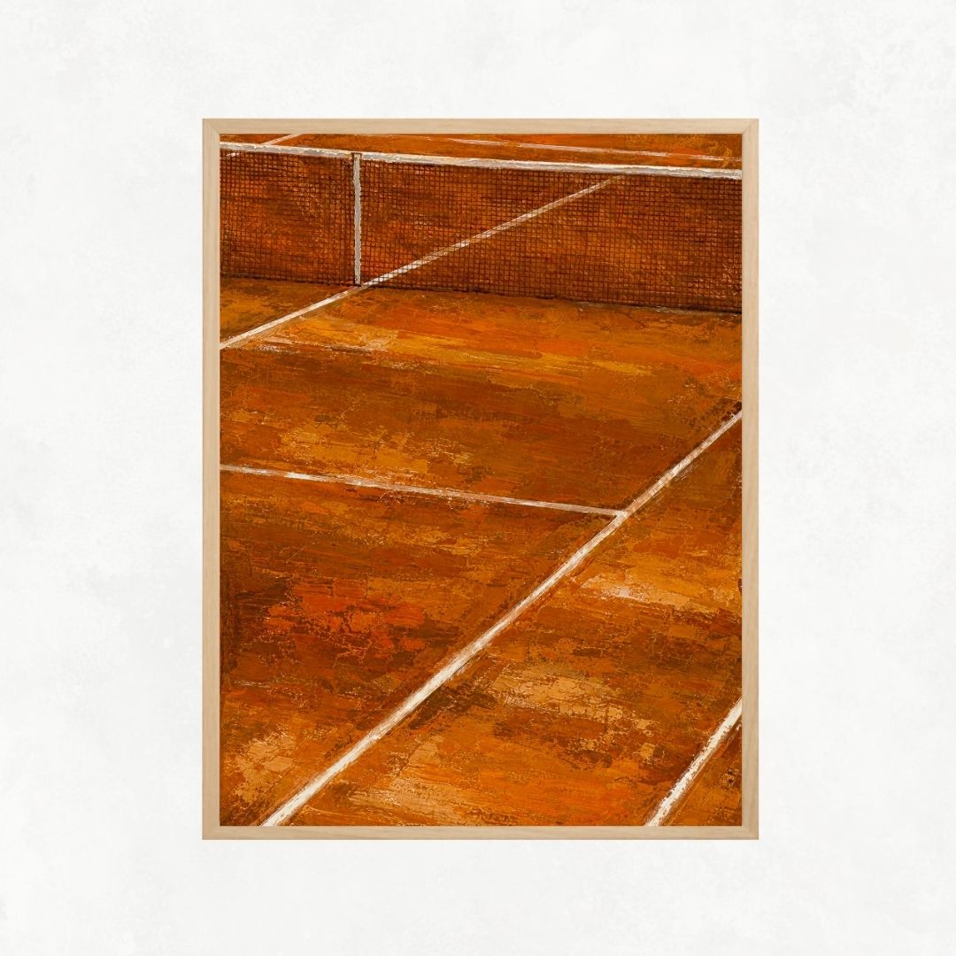 Roland Garros Painting Style