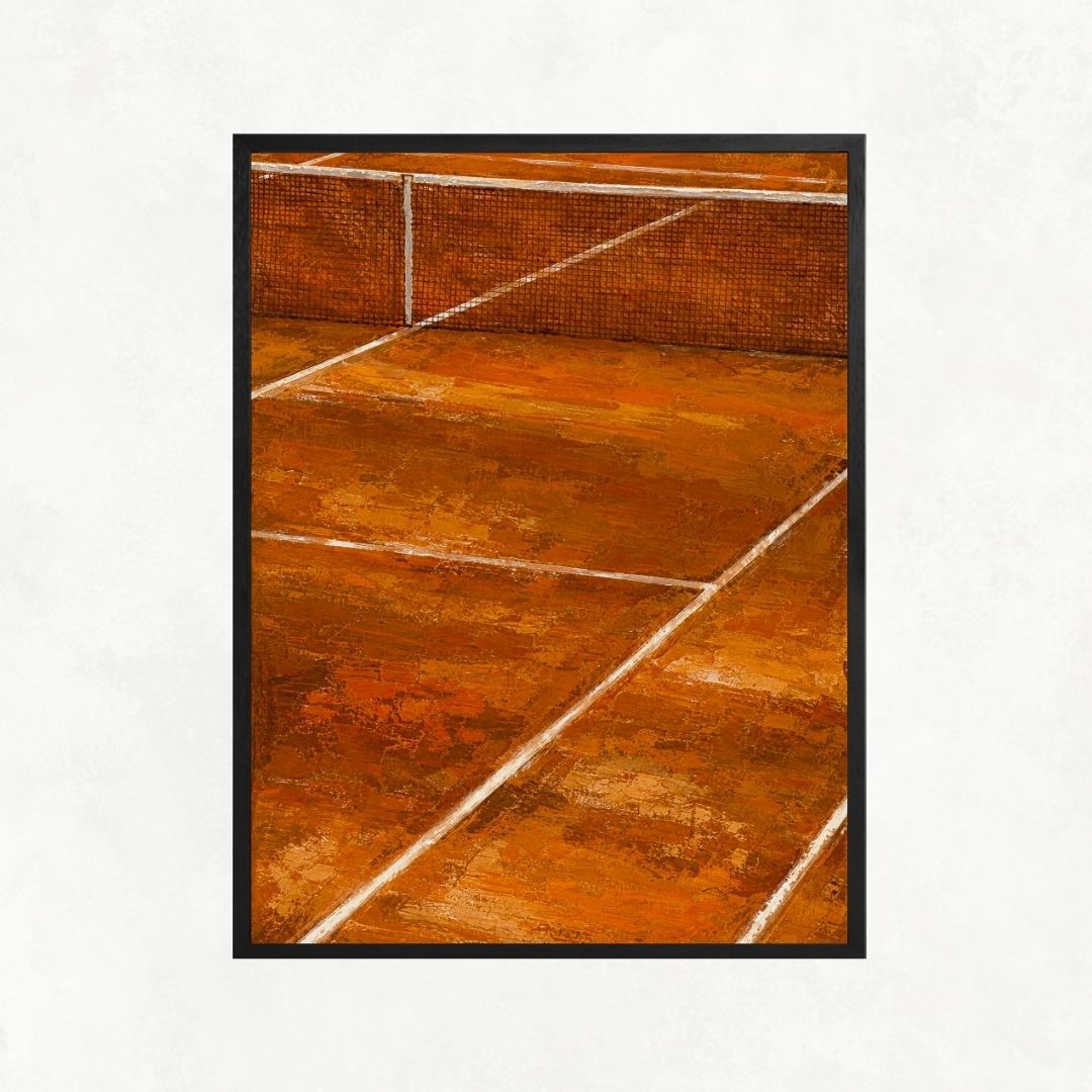 Roland Garros Painting Style