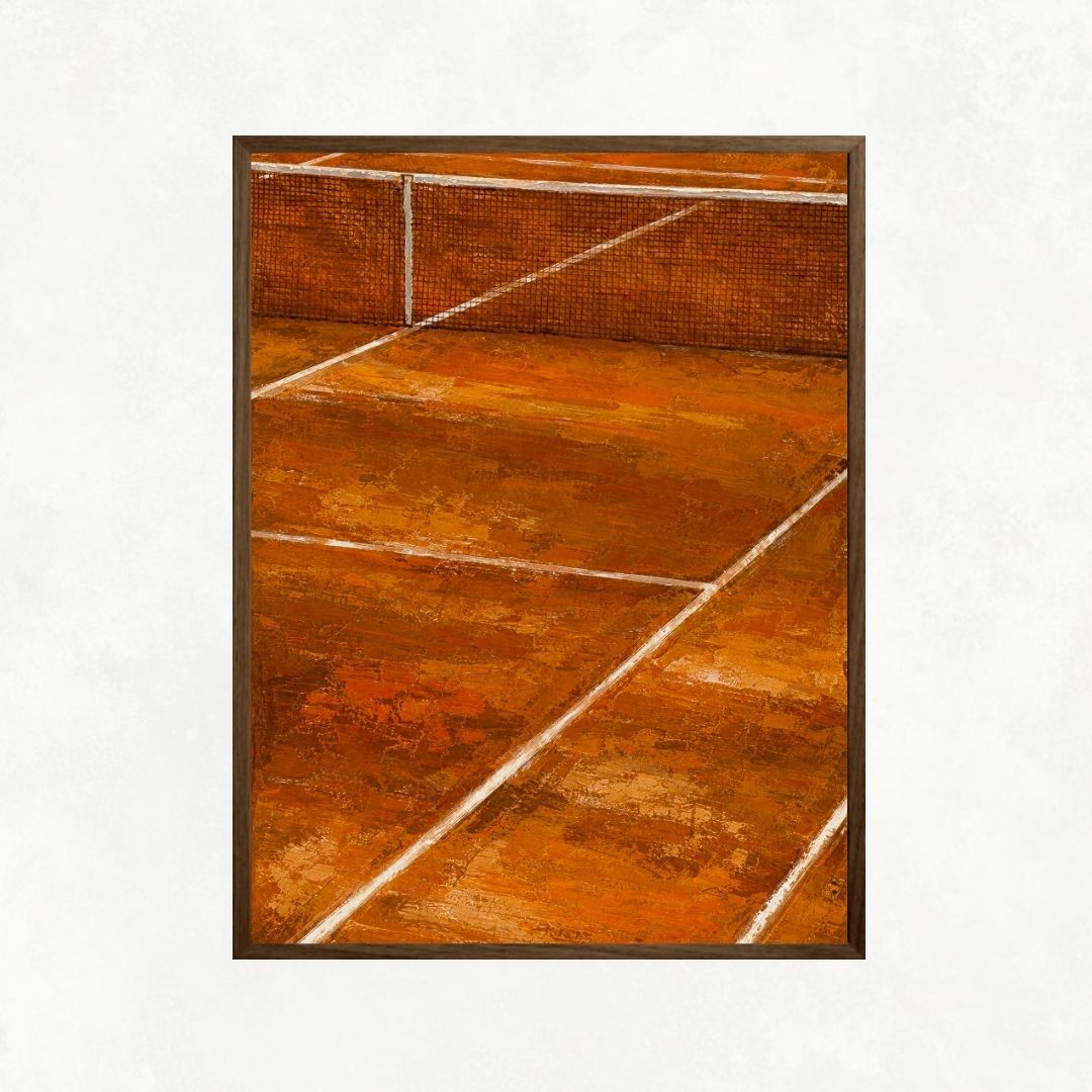 Roland Garros Painting Style