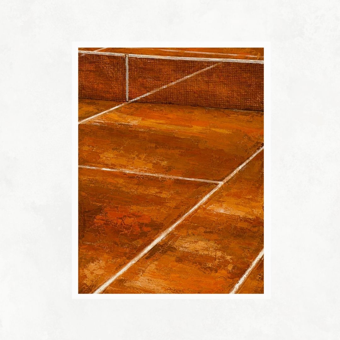 Roland Garros Painting Style