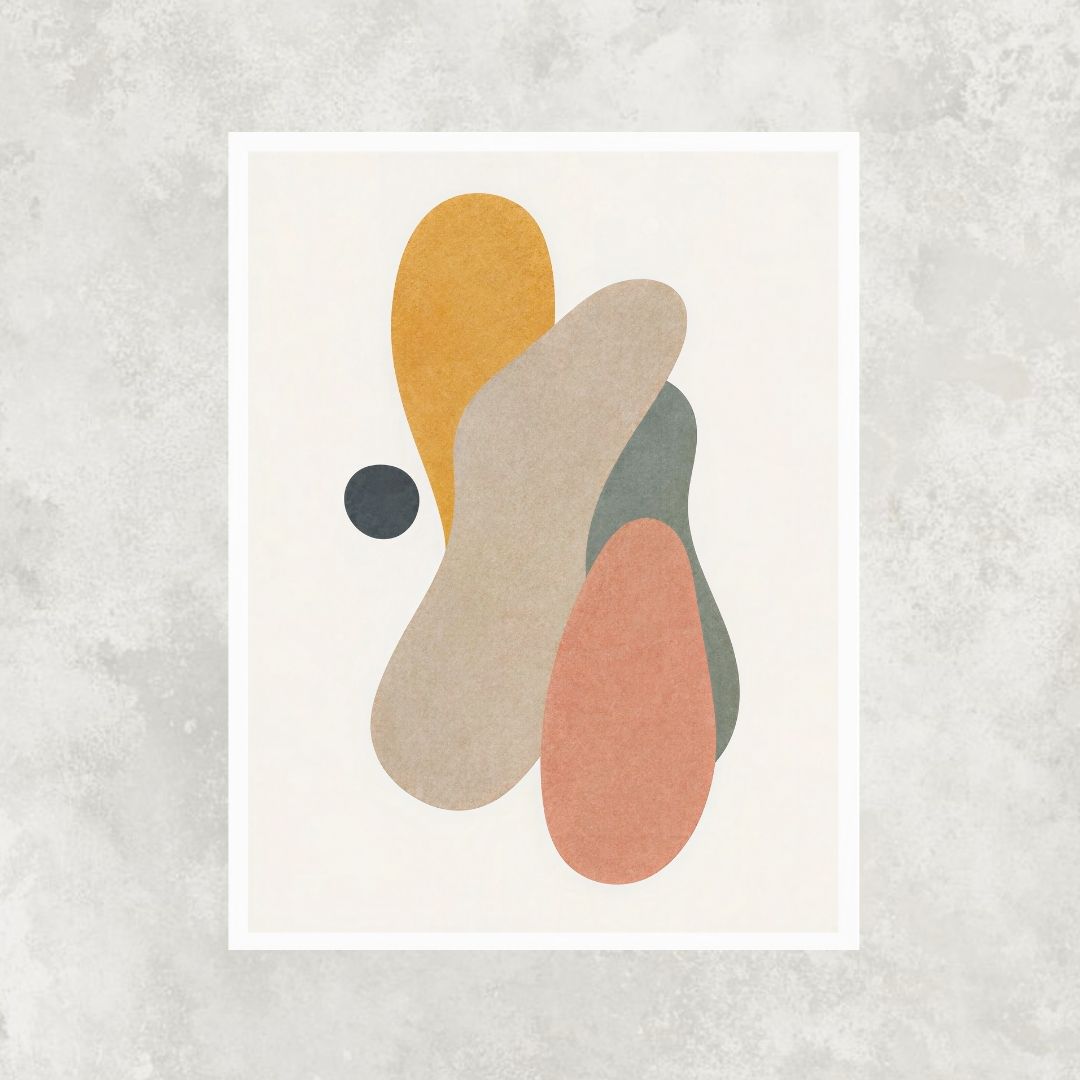 Abstract Soft Shapes No11