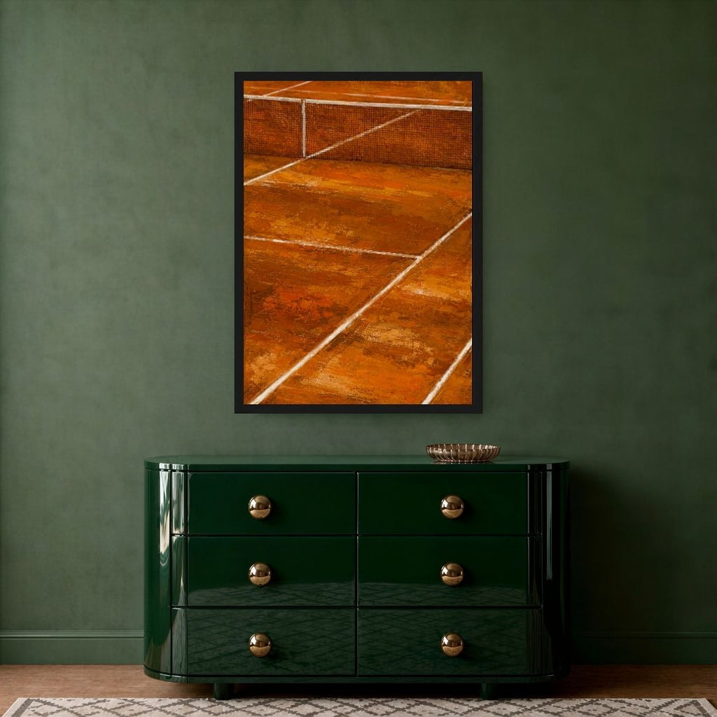 Roland Garros Painting Style