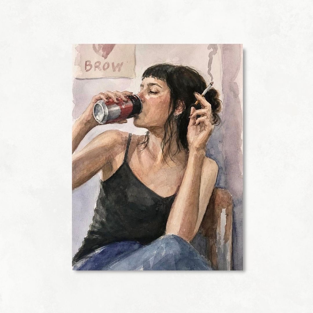 Girl Relaxing