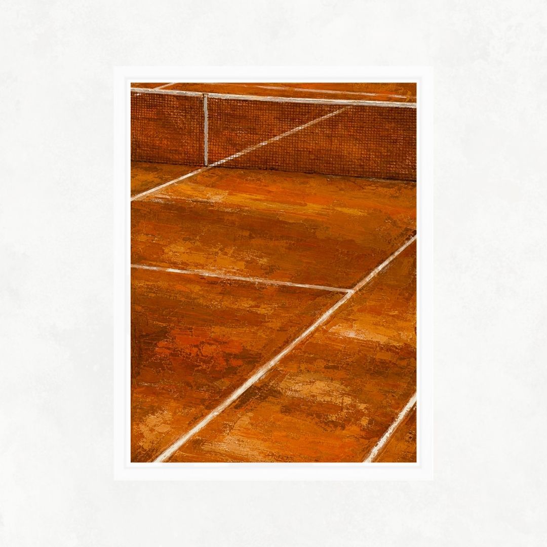 Roland Garros Painting Style