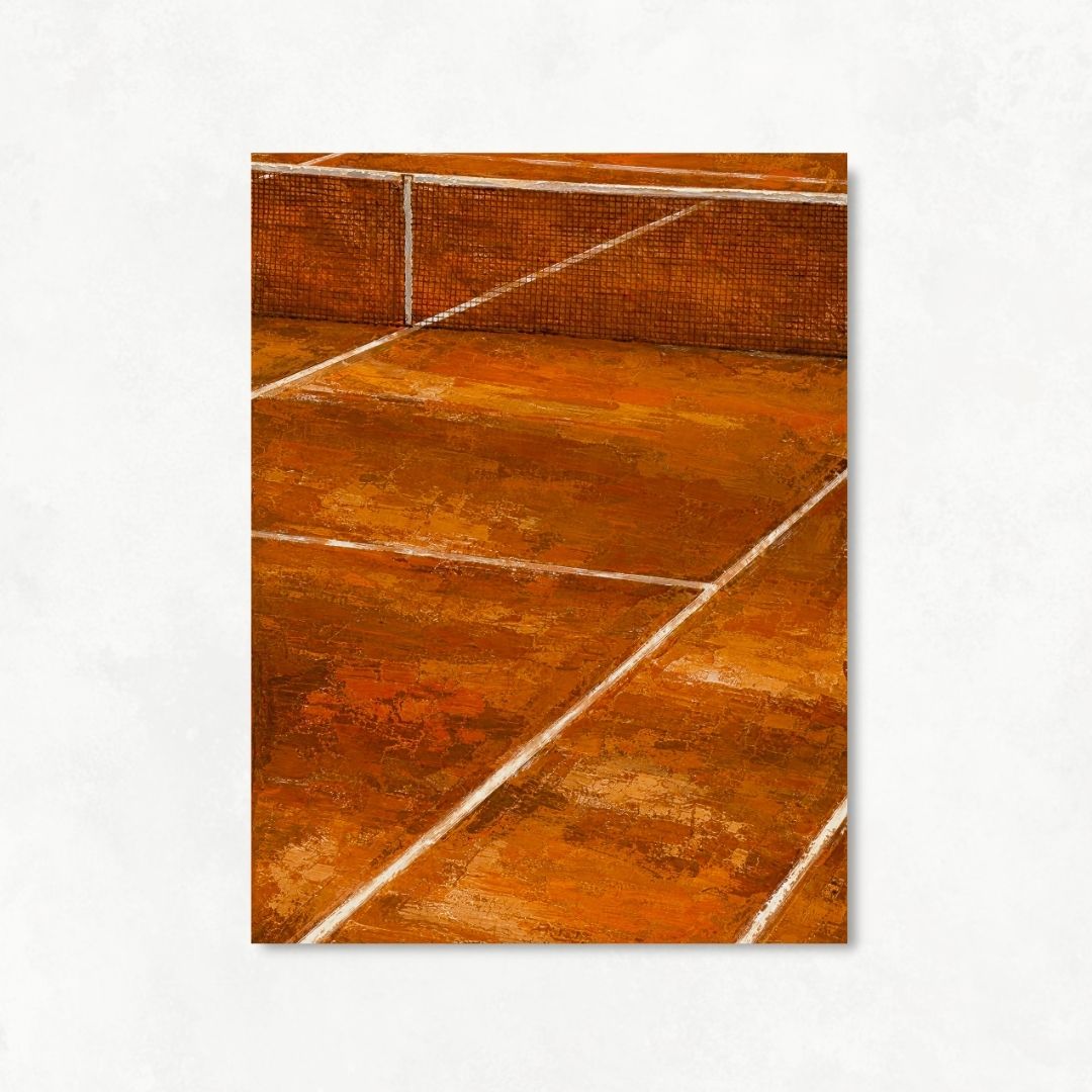 Roland Garros Painting Style