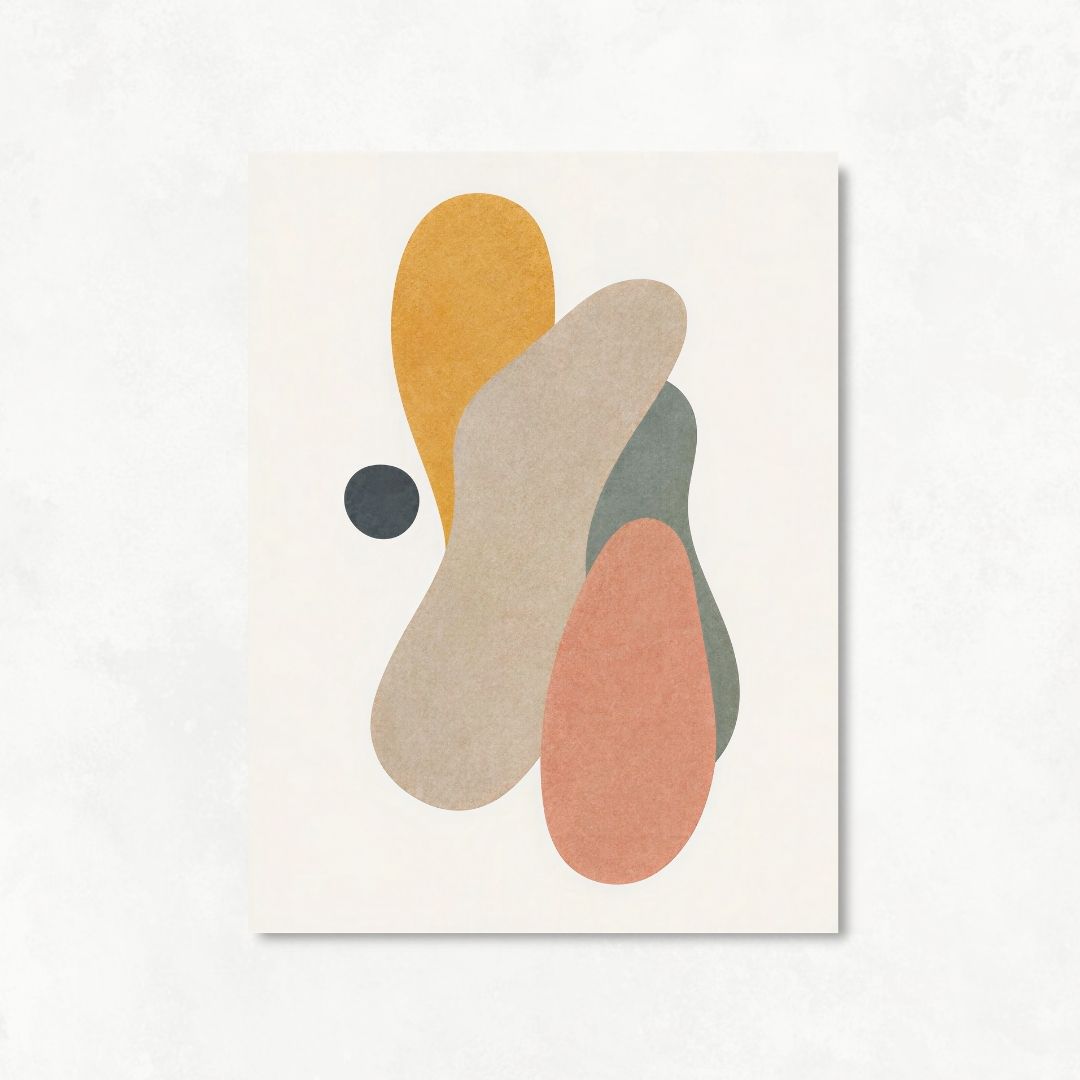 Abstract Soft Shapes No11
