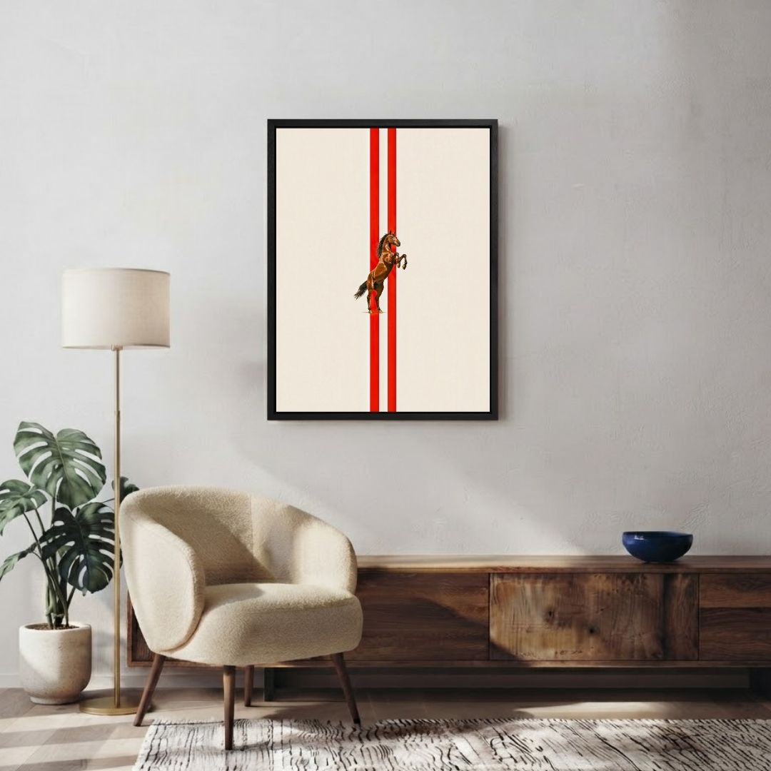 Horse through Red Lines