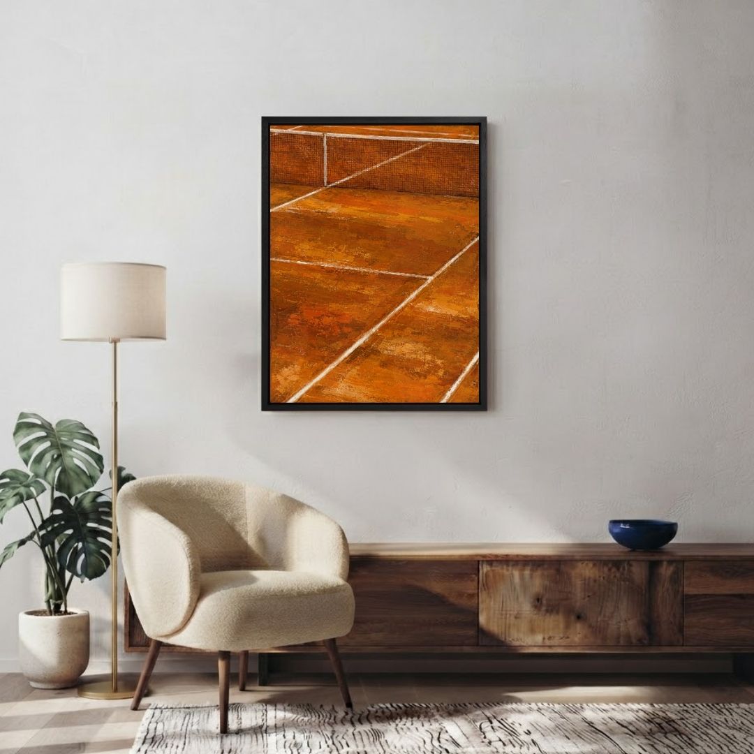 Roland Garros Painting Style