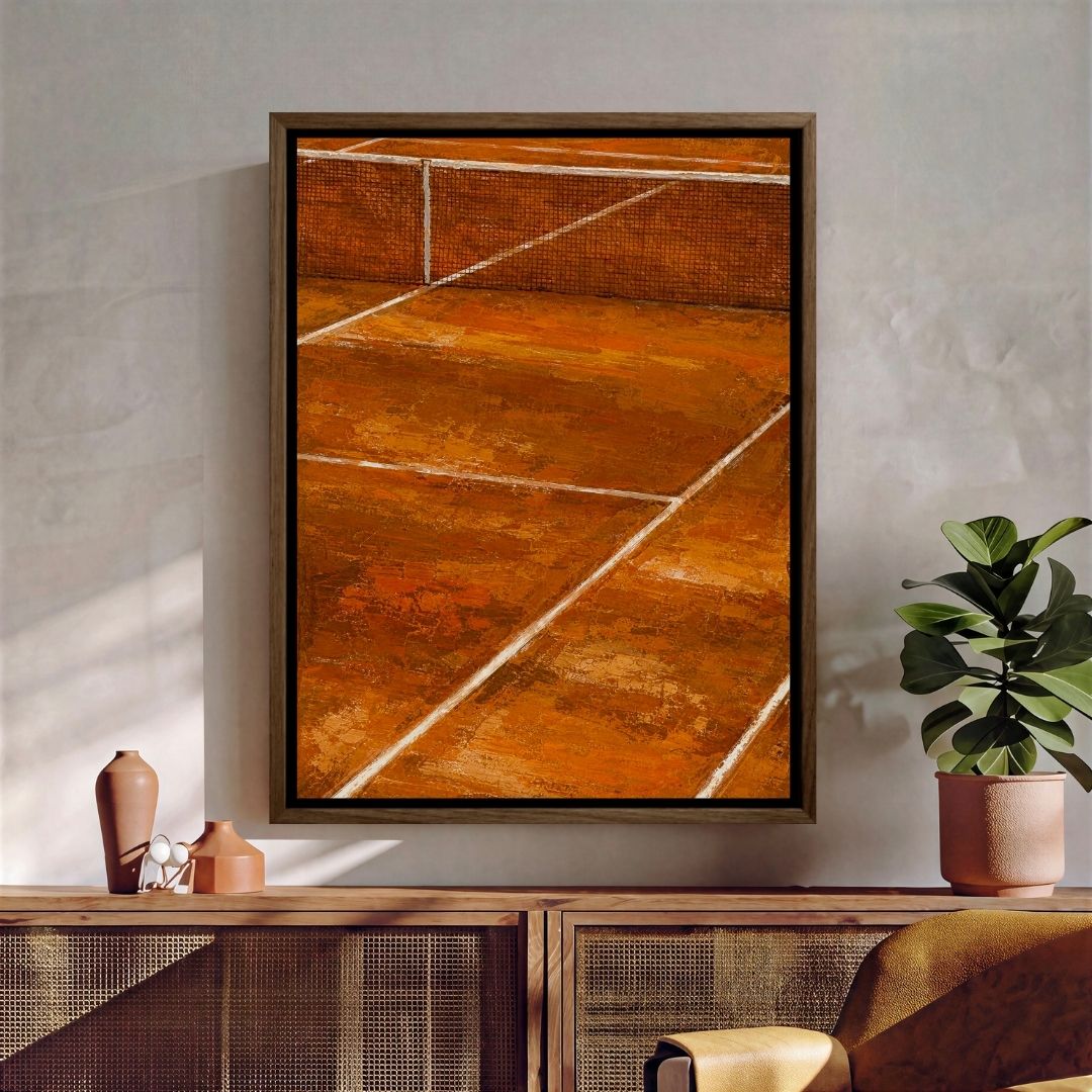 Roland Garros Painting Style