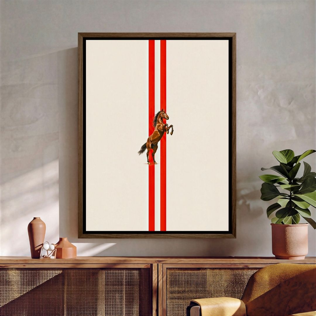 Horse through Red Lines