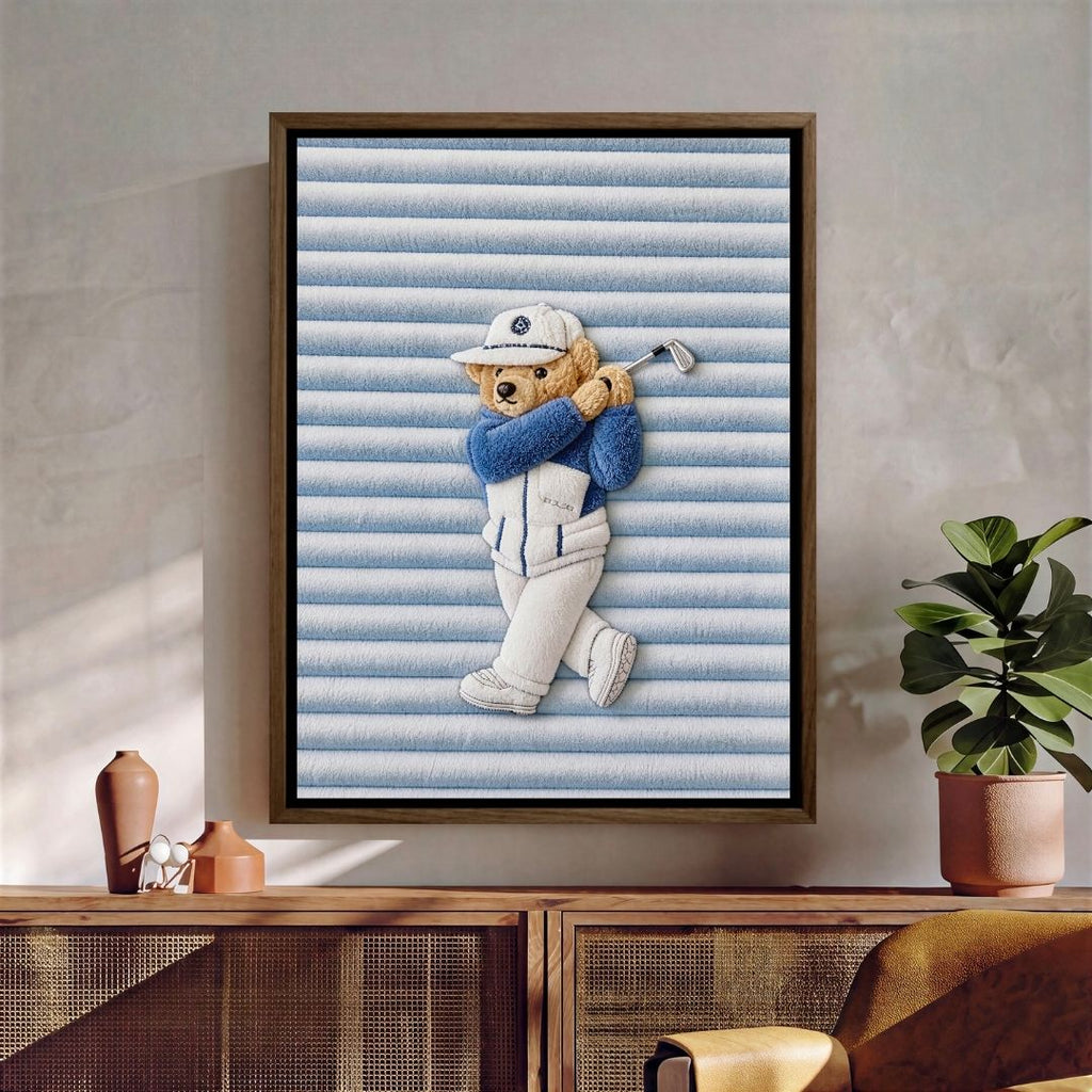 Little Bear Playing Golf No2