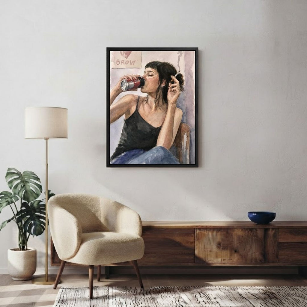 Girl Relaxing