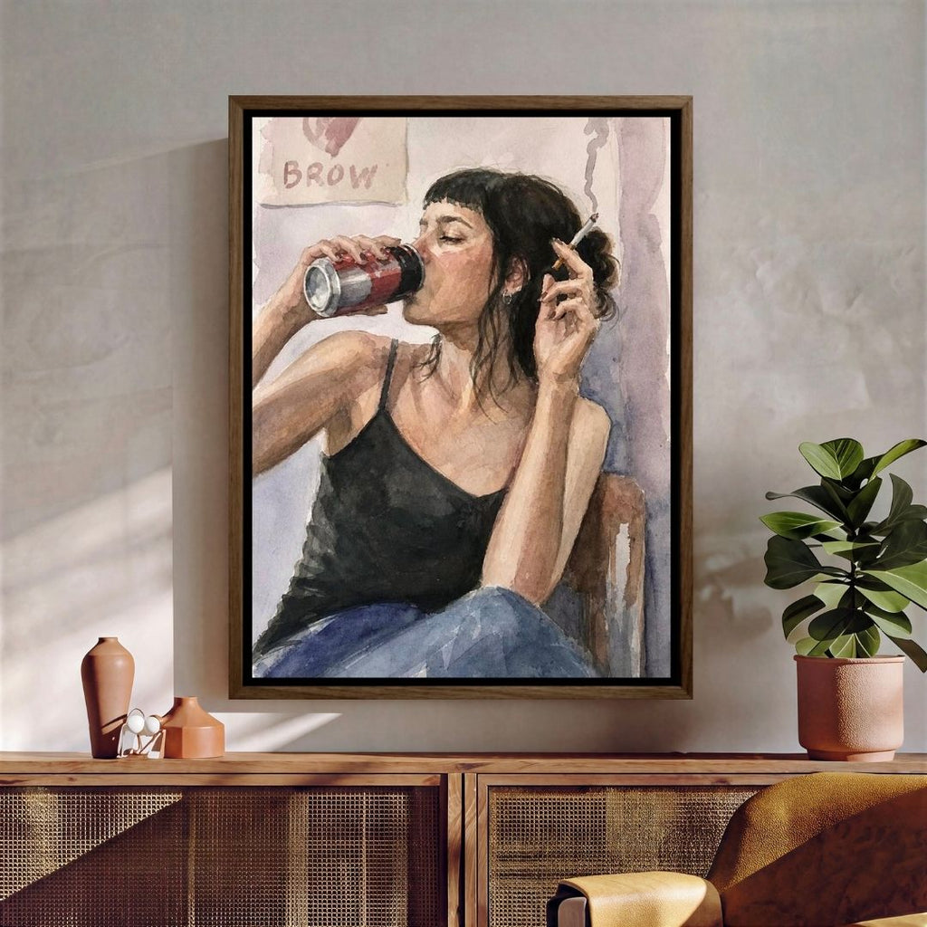 Girl Relaxing