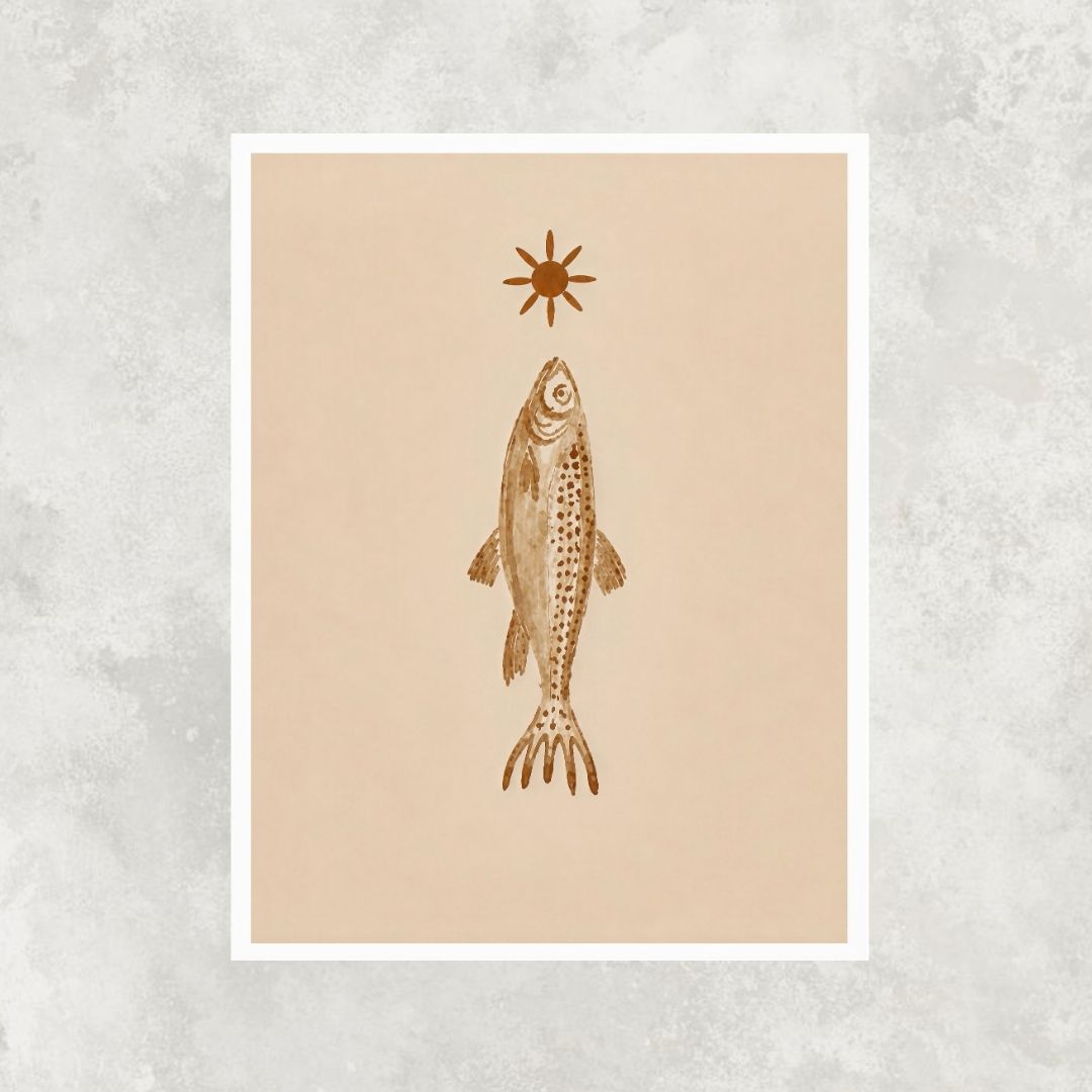 Fish Reaching the Sun