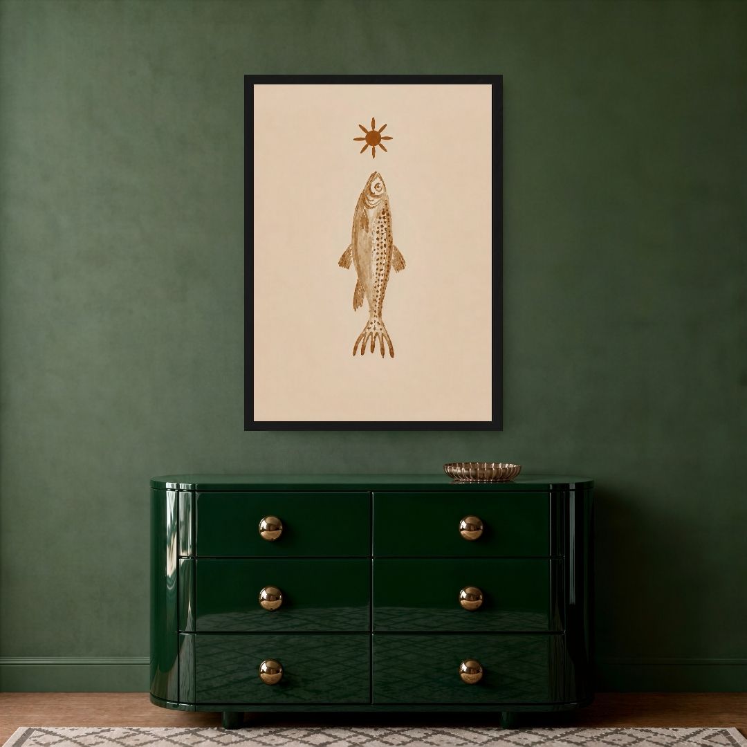 Fish Reaching the Sun