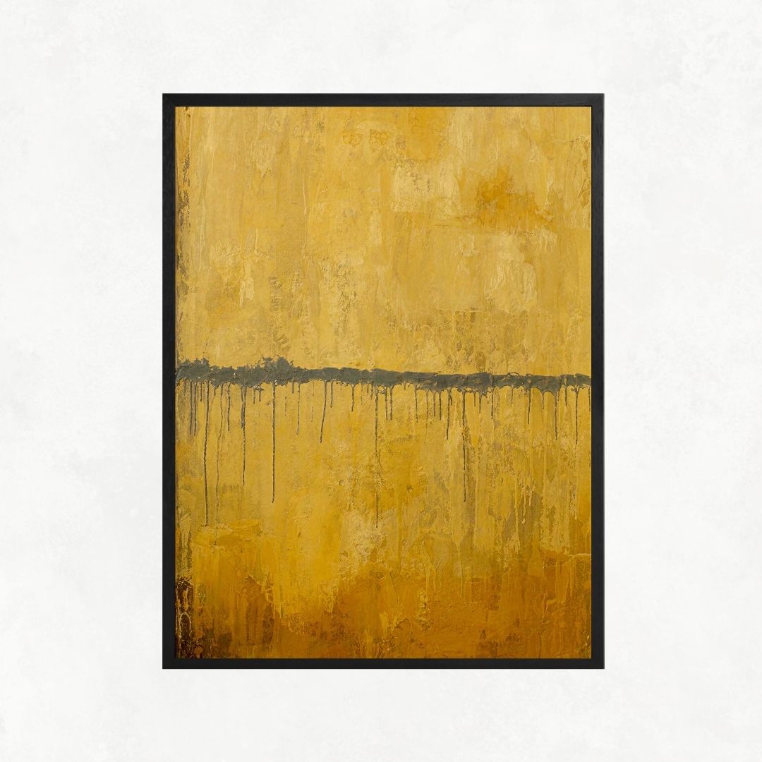 Grey Line on Ochre