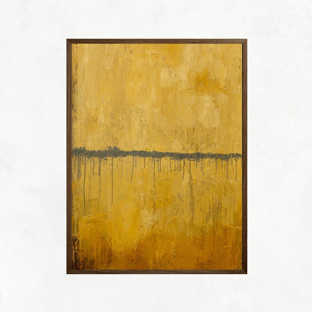 Grey Line on Ochre
