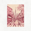Pink Japanese Street