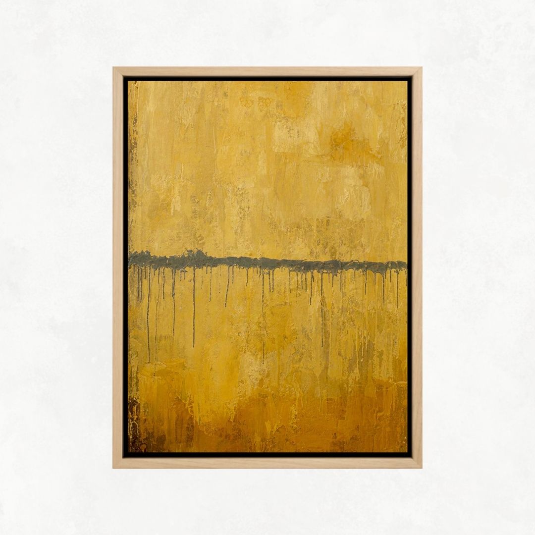 Grey Line on Ochre