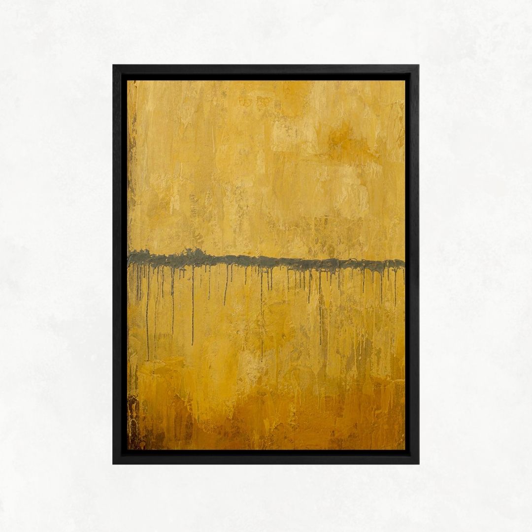 Grey Line on Ochre