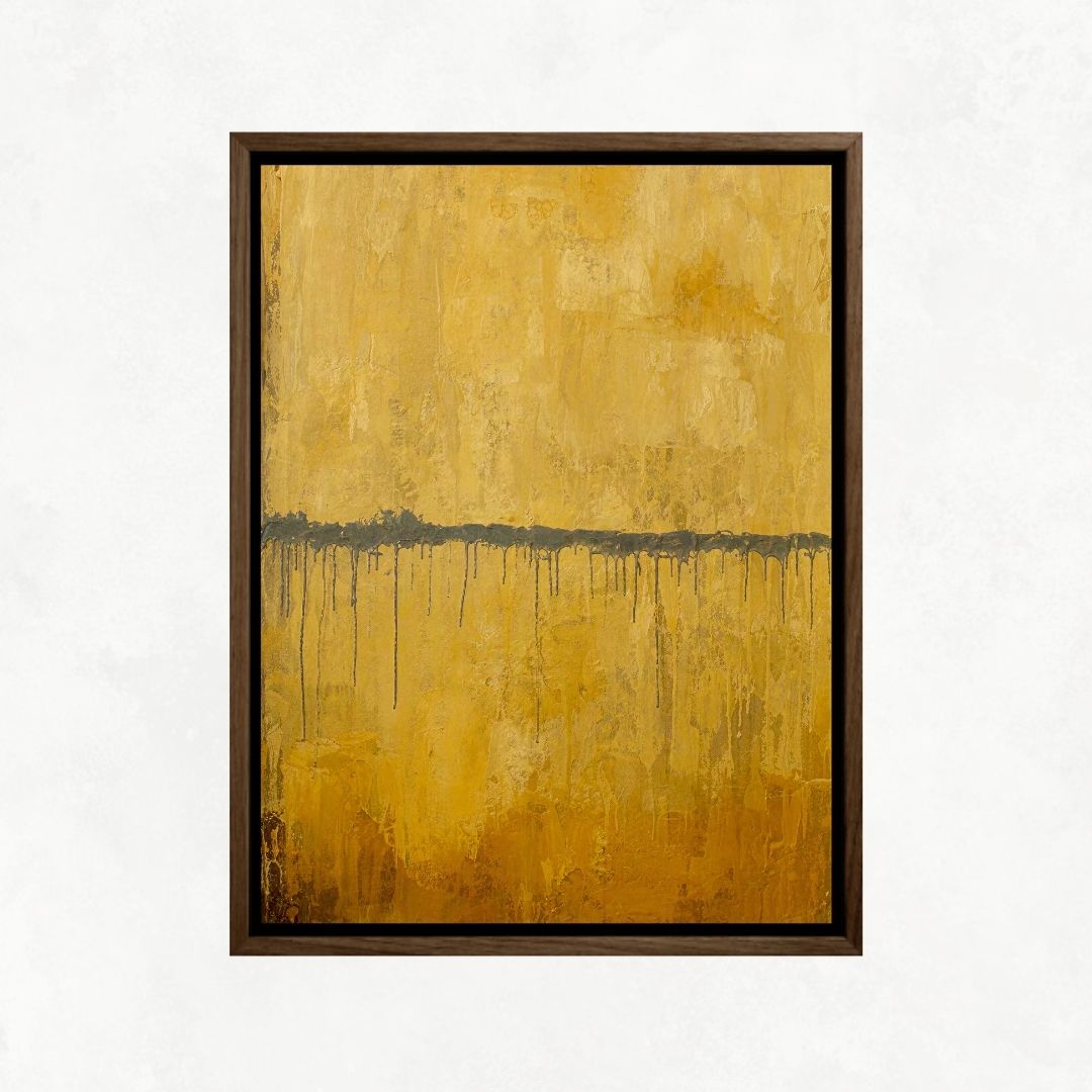 Grey Line on Ochre